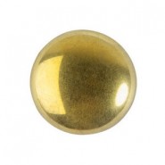 Les perles par Puca® Cabochon 18mm - Full dorado 00030/26440